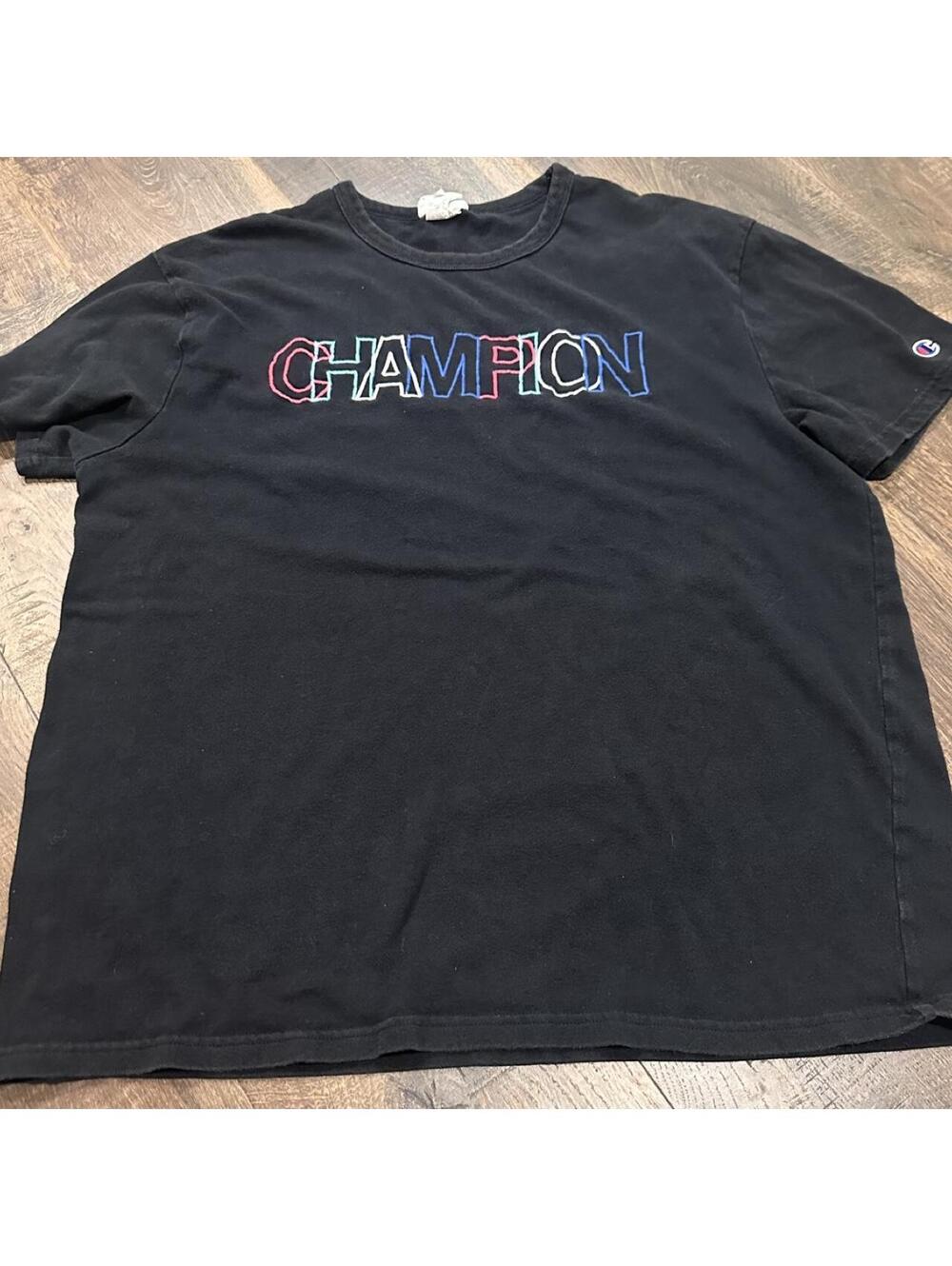 Champion Men's Black Tshirt